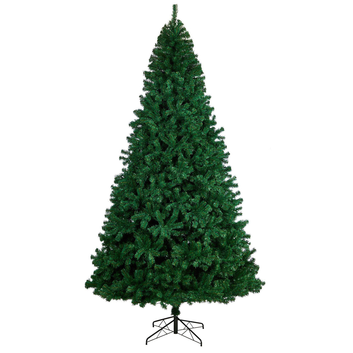 11' Northern Tip Artificial Christmas Tree with 1000 Clear LED Lights and 2720 Bendable Branches-Christmas Tree-Parc Decor