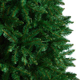 11’ Slim Green Mountain Pine Christmas Tree with 950 Clear LED Lights and 2836 Bendable Branches-Christmas Tree-Parc Decor