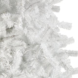 11' White Artificial Christmas Tree with 2720 Bendable Branches and 1000 LED Lights-Christmas Tree-Parc Decor