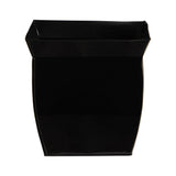 11.75” Fluted Metal Square Planter-Planter-Parc Decor