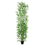 12’ Artificial Green Bamboo Tree-Tree-Parc Decor