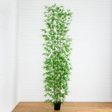 12’ Artificial Green Bamboo Tree-Tree-Parc Decor