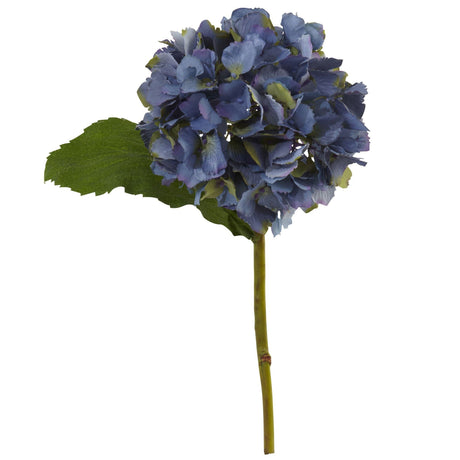12” Hydrangea Artificial Flower (Set of 12)-Stem-Parc Decor