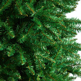 12’ Slim Green Mountain Pine Artificial Christmas Tree with 3235 Bendable Branches-Christmas Tree-Parc Decor