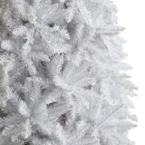 12’ Slim White Artificial Christmas Tree with 3235 Bendable Branches-Christmas Tree-Parc Decor