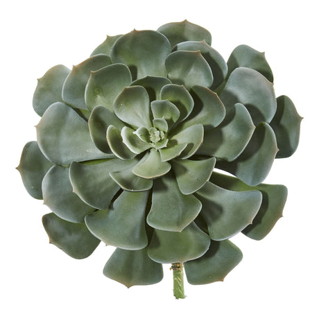 13” Giant Echeveria Succulent Pick Artificial Plant (Set of 2)-Parc Decor
