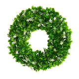 13” Jasmine Artificial Wreath-Parc Decor