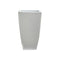 13” Tapered Square Metal Planter-Parc Decor