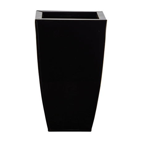 13” Tapered Square Metal Planter-Parc Decor