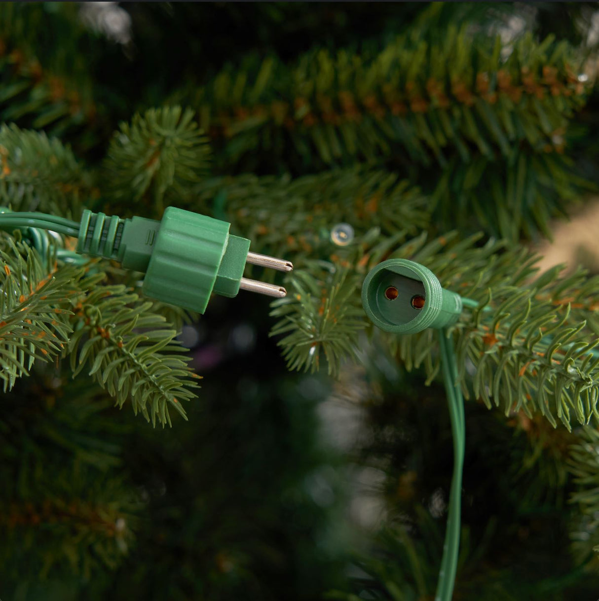 13’ Artificial Slim Green Mountain Pine Christmas Tree with 1360 Warm White LED Lights and 3924 Bendable Branches-Christmas Tree-Parc Decor