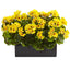 13” Geranium in Rectangular Planter UV Resistant (Indoor/Outdoor)
