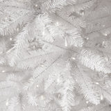 13’ Slim White Artificial Christmas Tree with 1350 Warm White LED Lights and 3924 Bendable Branches-Christmas Tree-Parc Decor