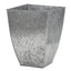 15” Square Tin Planter