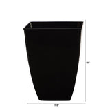 15” Square Tin Planter-Planter-Parc Decor