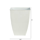 15” Square Tin Planter-Planter-Parc Decor