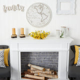 16” Artificial Forsythia Candelabrum-Parc Decor