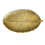 16” Gold Leaf Tray Decorative Accent-Accessory-Parc Decor
