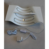 16"W Surface Wave Alluring Curved Metal LED Wall Light