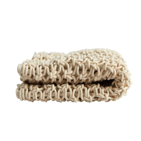 18” BOHO Fringed Woven Macrame Decorative Pillow Cover