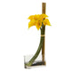 18” Calla Lily with Bamboo Artificial Arrangement-Parc Decor