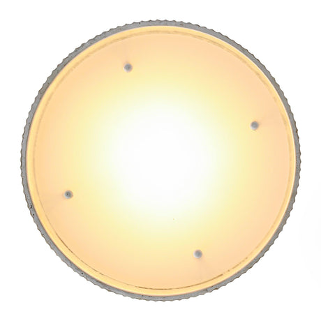 18 Inch White Modern Flush Mount LED Light-Parc Decor