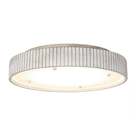 18 Inch White Modern Flush Mount LED Light-Parc Decor