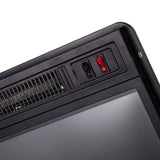 18" Modern Black Insert Electric Fireplace
