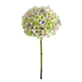 19” Artificial Hydrangea Flower (Set of 3 Silk Flower Stems)-Stem-Parc Decor