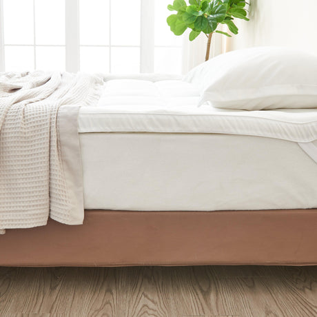 2 Inch Thick Cooling Mattress Pad - Finley Collection-Parc Decor