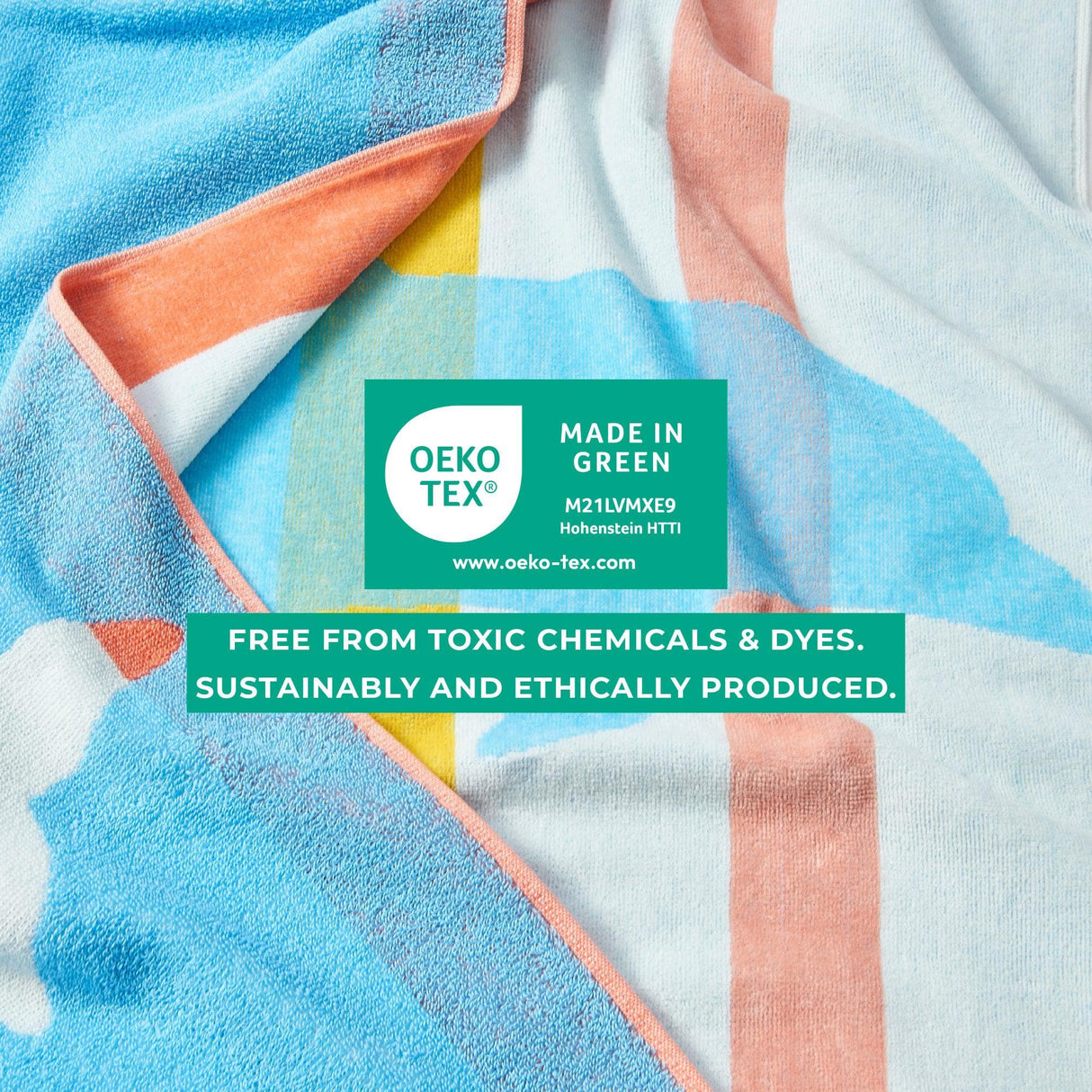 2 Pack Vibrant Beach Towels - Boca Collection-Parc Decor