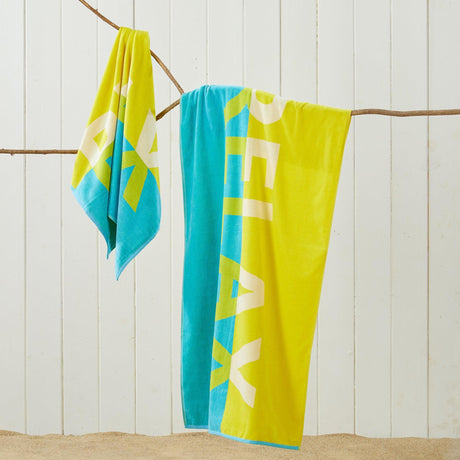 2 Pack Vibrant Beach Towels – Boca Collection-Parc Decor