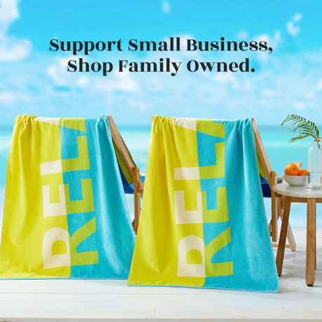 2 Pack Vibrant Beach Towels – Boca Collection-Parc Decor