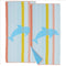 2 Pack Vibrant Beach Towels - Boca Collection-Parc Decor