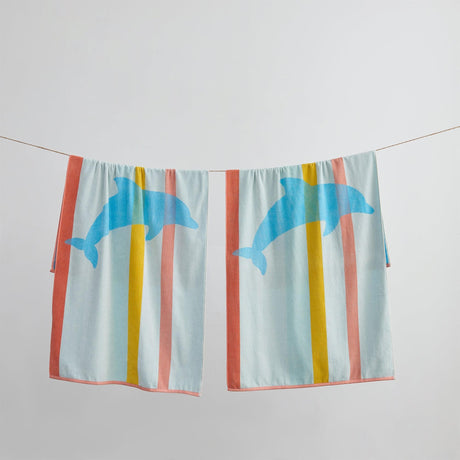 2 Pack Vibrant Beach Towels – Boca Collection-Parc Decor