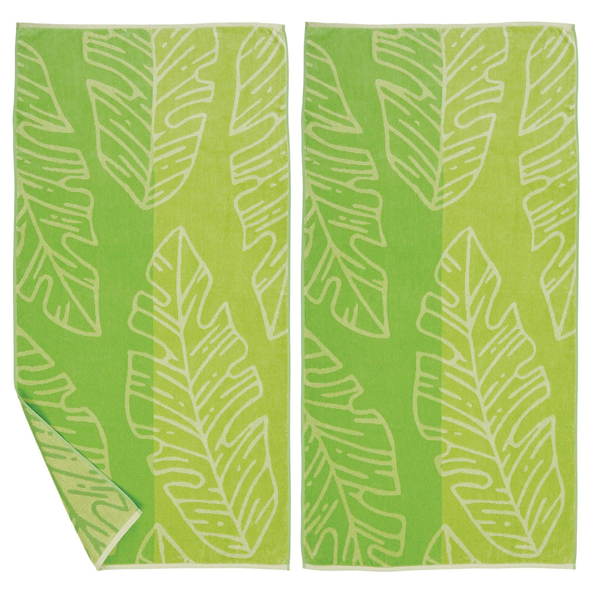 2 Pack Vibrant Beach Towels - Boca Collection-Parc Decor