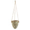 2’ Tuscan Hanging Ceramic Scroll Planter-Parc Decor
