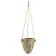 2’ Tuscan Hanging Ceramic Scroll Planter-Parc Decor