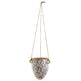 2’ Tuscan Hanging Ceramic Scroll Planter-Parc Decor