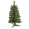 2’ Green Artificial Christmas Tree with 35 LED Lights and 72 Bendable Braches-Christmas Tree-Parc Decor