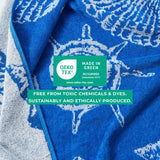 2 Pack 100% Cotton Jacquard Beach Towels - Playa Collection