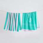 2 Pack 100% Cotton Jacquard Beach Towels - Playa Collection