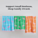2 Pack 100% Cotton Jacquard Beach Towels - Playa Collection-Beach Towels-Parc Decor
