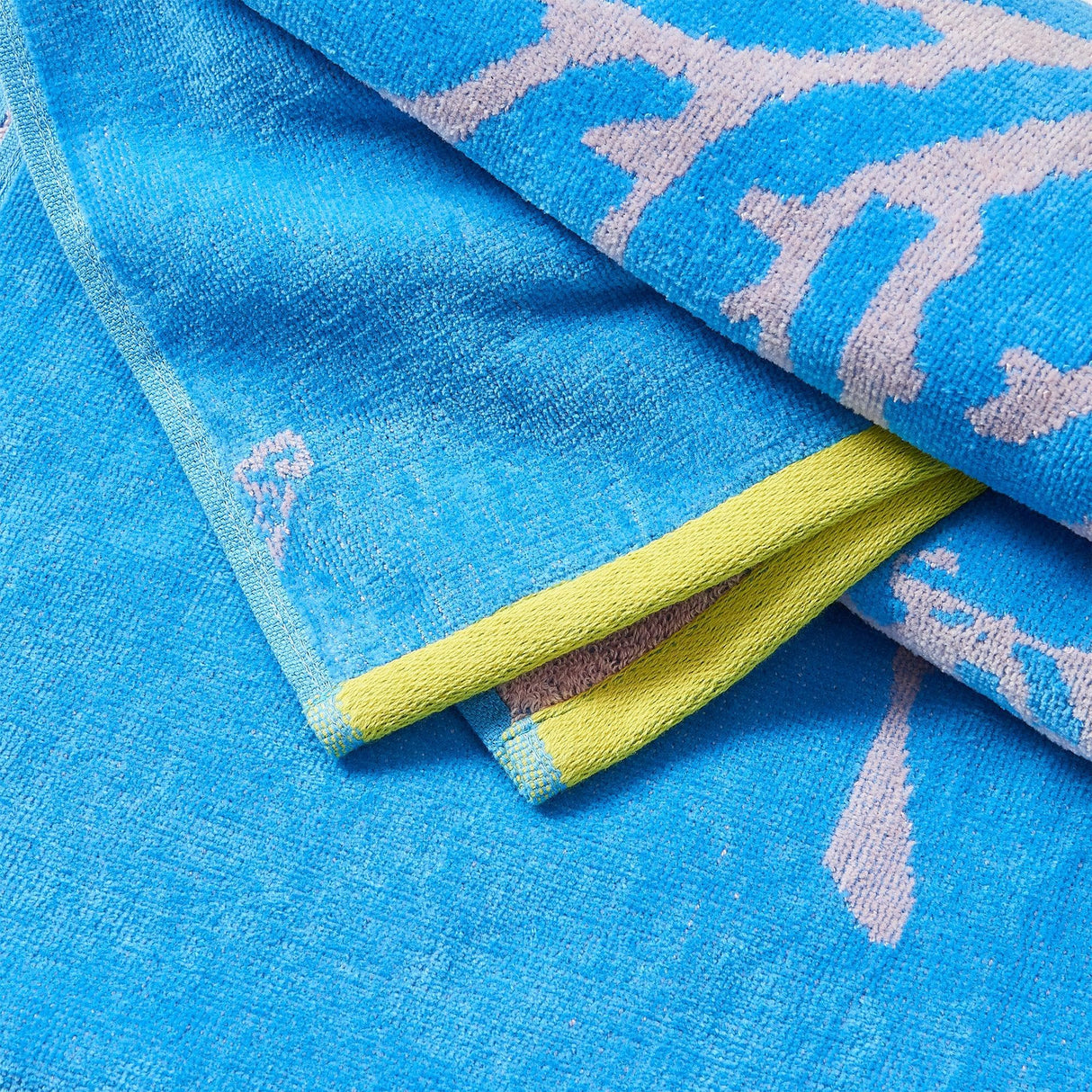 2 Pack 100% Cotton Jacquard Beach Towels - Playa Collection-Beach Towels-Parc Decor