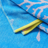 2 Pack 100% Cotton Jacquard Beach Towels - Playa Collection-Beach Towels-Parc Decor