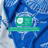 2 Pack 100% Cotton Jacquard Beach Towels - Playa Collection-Beach Towels-Parc Decor