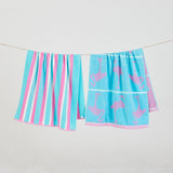 2 Pack 100% Cotton Jacquard Beach Towels - Playa Collection-Beach Towels-Parc Decor