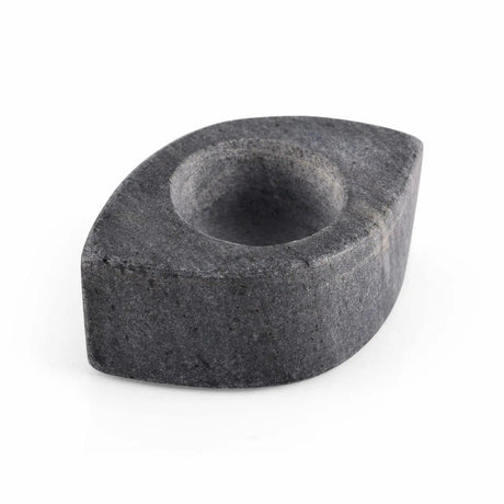 2-piece Blossom Marble Tea Light Holders-marble candle tealight-Parc Decor