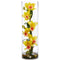 20’’ Cattleya Orchid Artificial Floral Arrangement in Cylinder Vase-Parc Decor
