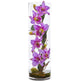 20’’ Cattleya Orchid Artificial Floral Arrangement in Cylinder Vase-Parc Decor