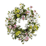 20" Dogwood Wreath"-Parc Decor